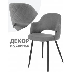 Стул Гутрид / Комфорт 14 (а) черные ноги с ромбами зеленый велюр (рестед RS-20)