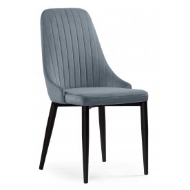 Стул на металлокаркасе Kora gray / black