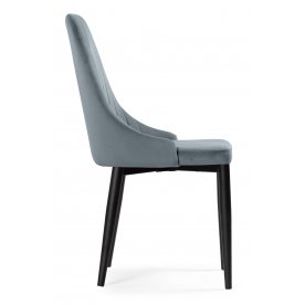 Стул на металлокаркасе Kora gray / black