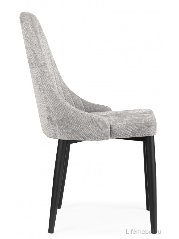Стул на металлокаркасе Kora black / gray