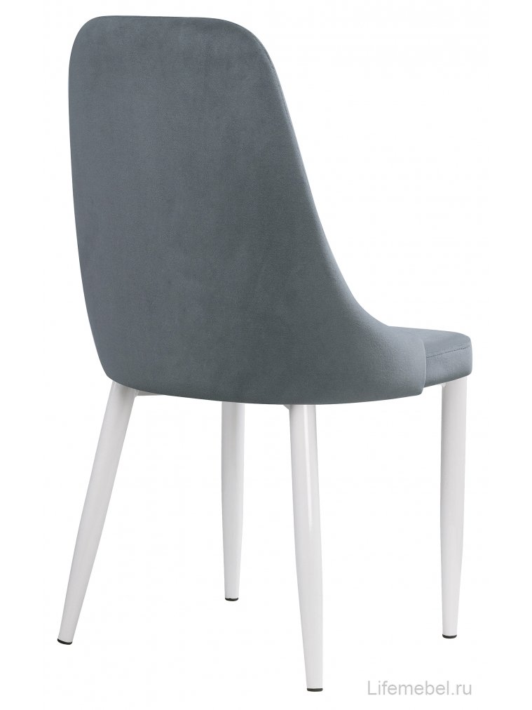 Стул на металлокаркасе Kora white / gray