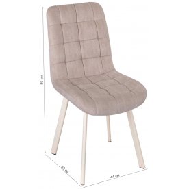 Стул на металлокаркасе Кремона