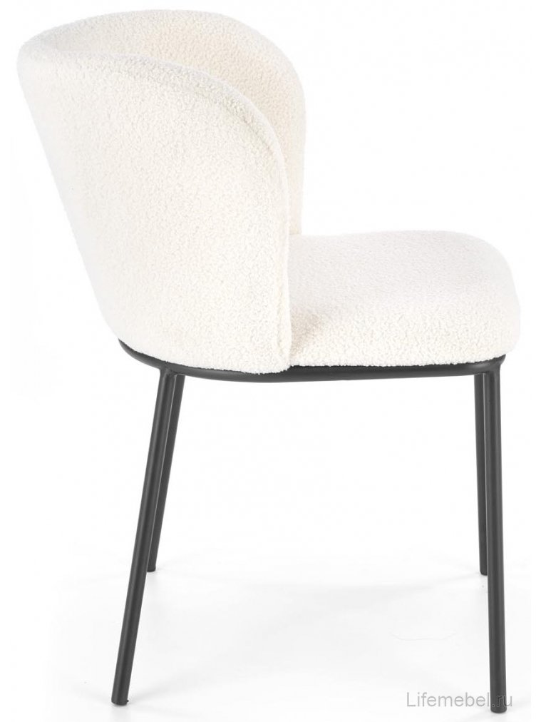 Стул на металлокаркасе Куме кремовый