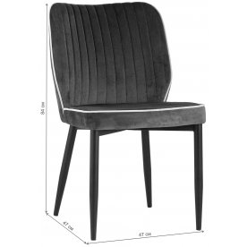 Стул на металлокаркасе Лаура