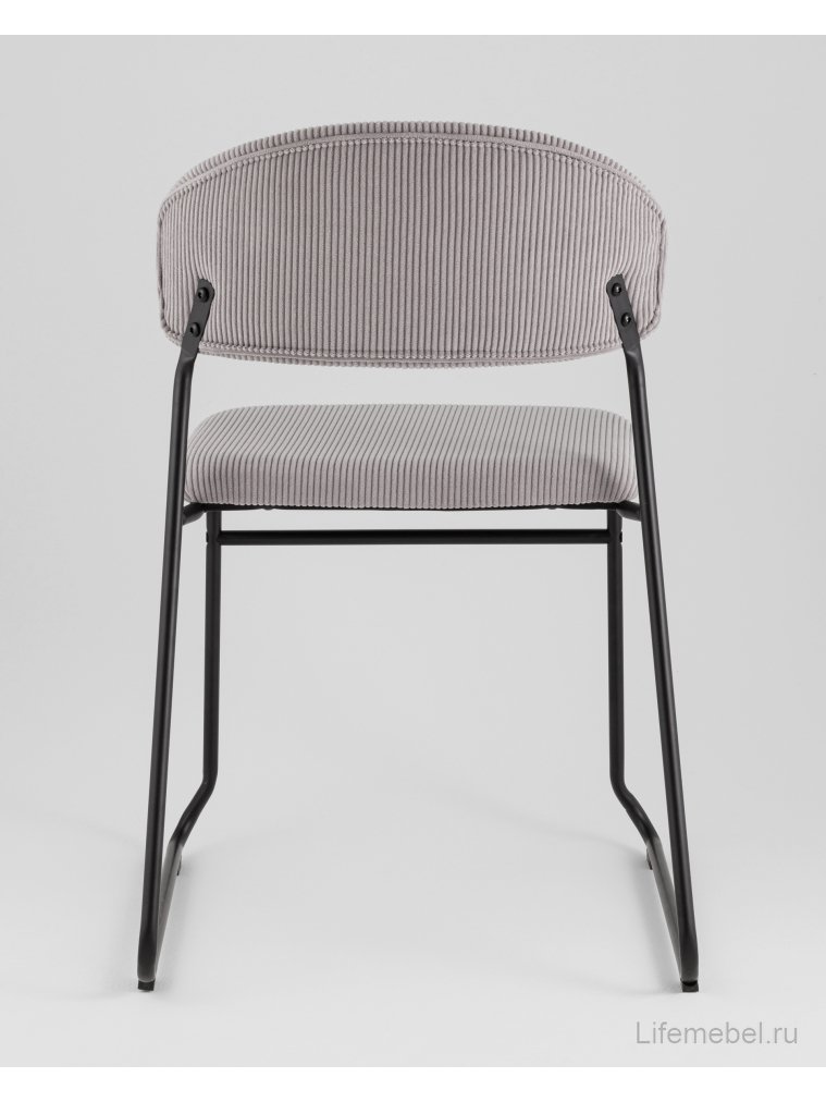 Стул на металлокаркасе Loftys серый