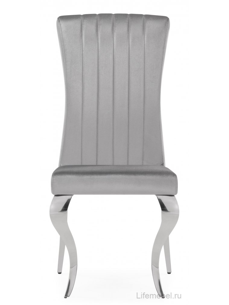 Стул на металлокаркасе Lund dark grey / steel