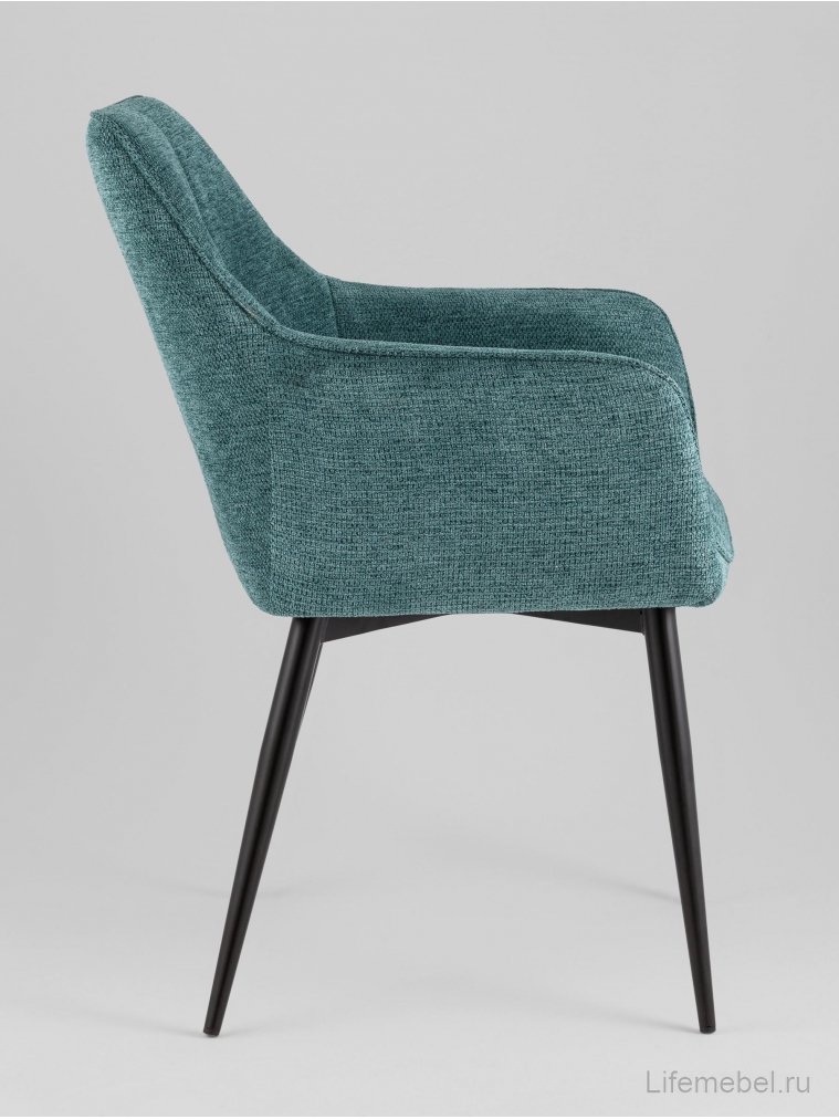 Стул на металлокаркасе Мерит, голубой