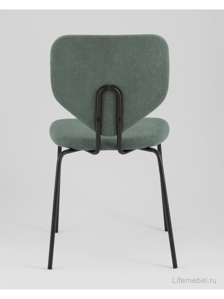 Стул на металлокаркасе Masey зеленый