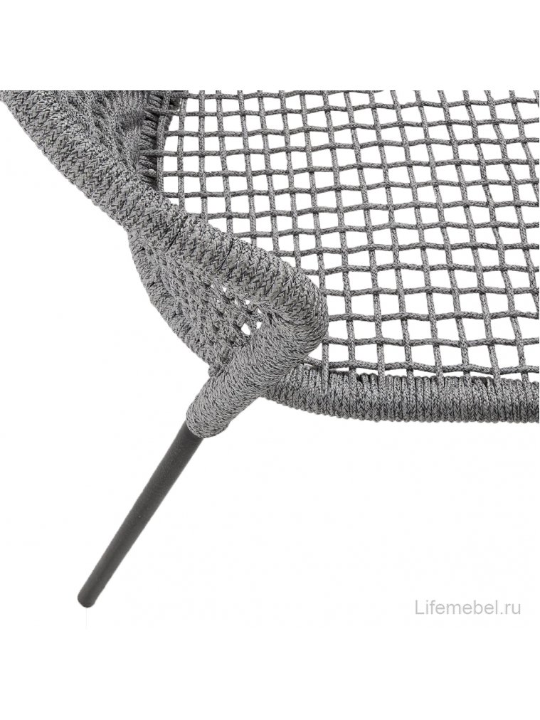 Стул на металлокаркасе Mathew серый