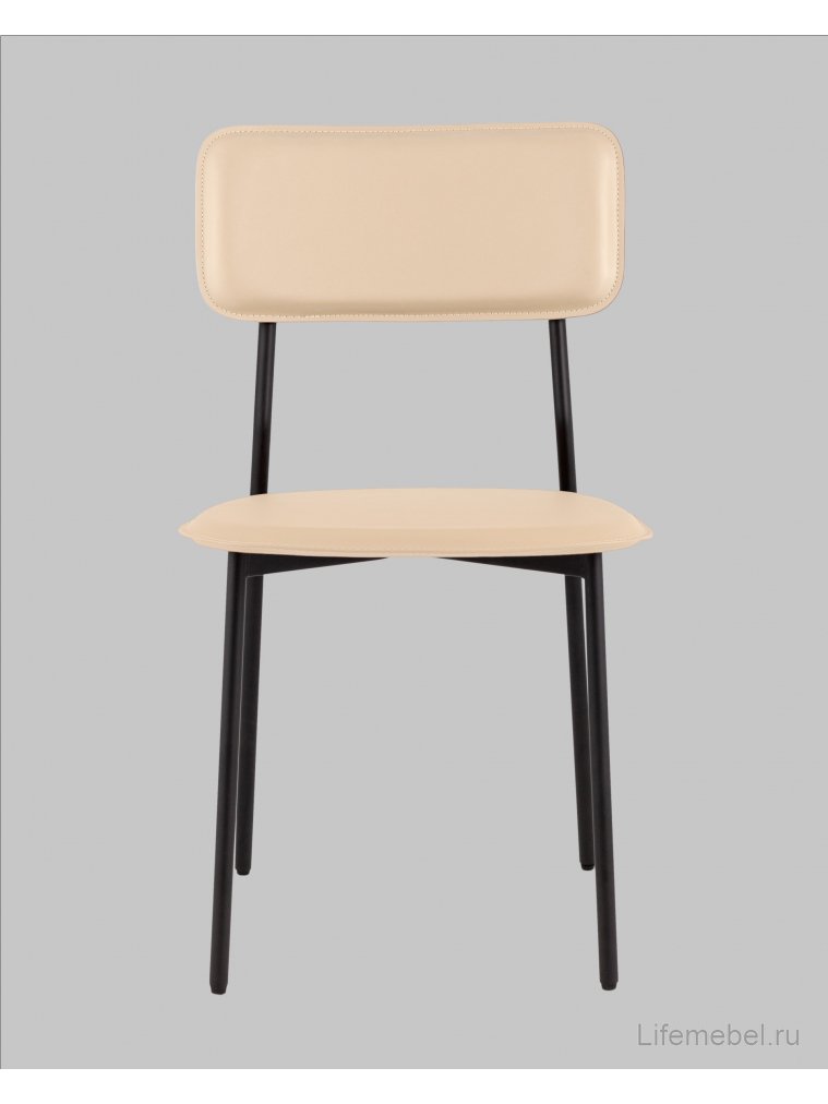 Стул на металлокаркасе Mikkie бежевый