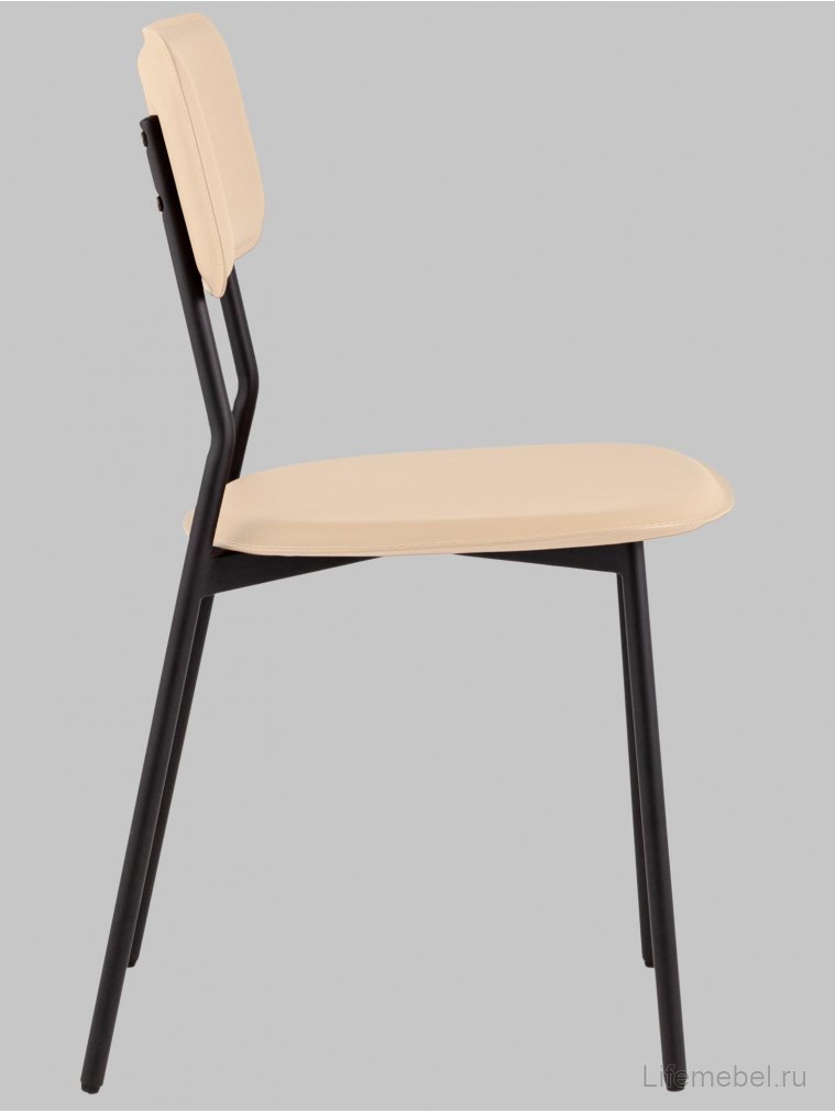 Стул на металлокаркасе Кики бежевый