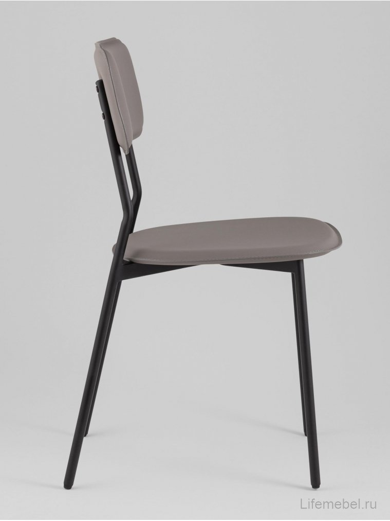 Стул на металлокаркасе Кики серый
