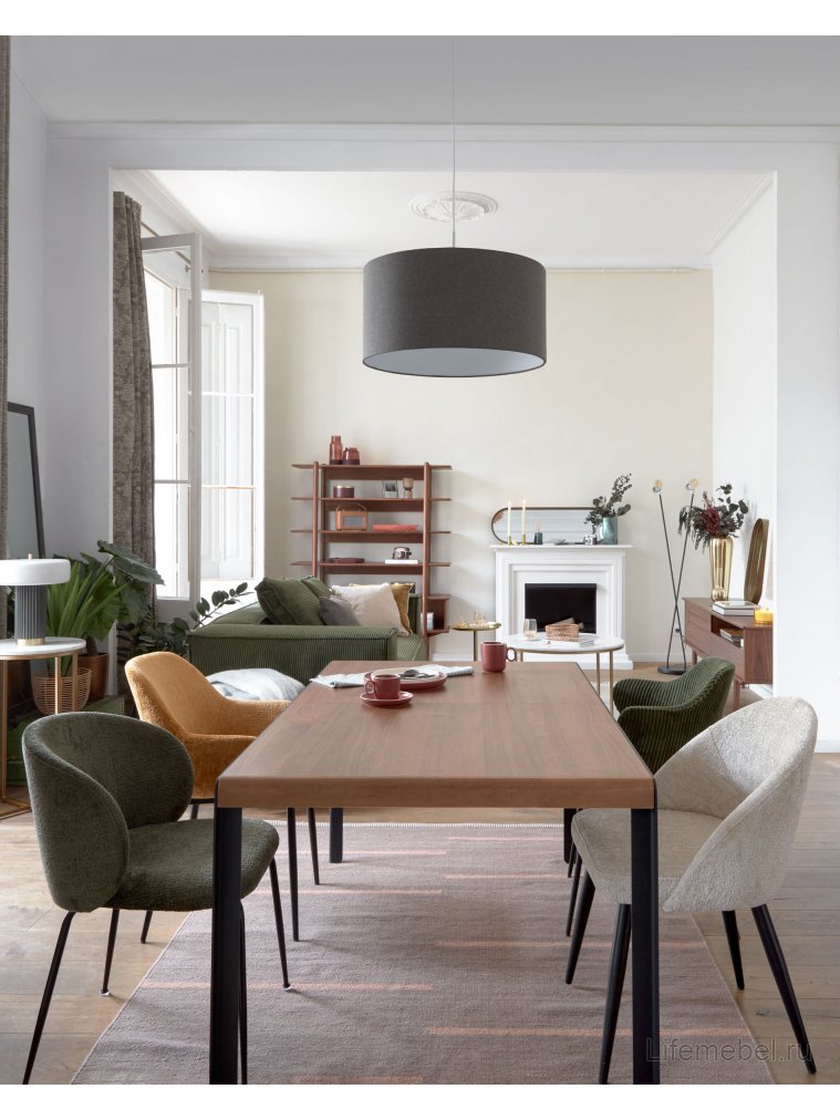 Стул на металлокаркасе Minna зеленый