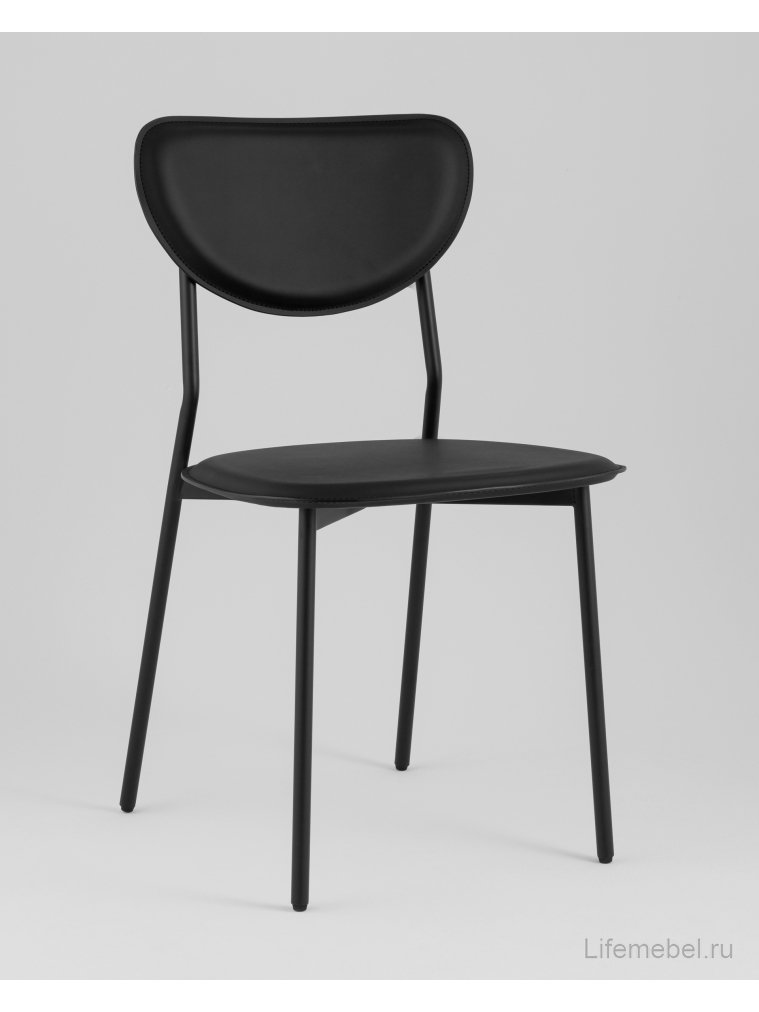 Стул на металлокаркасе Minnie чёрный