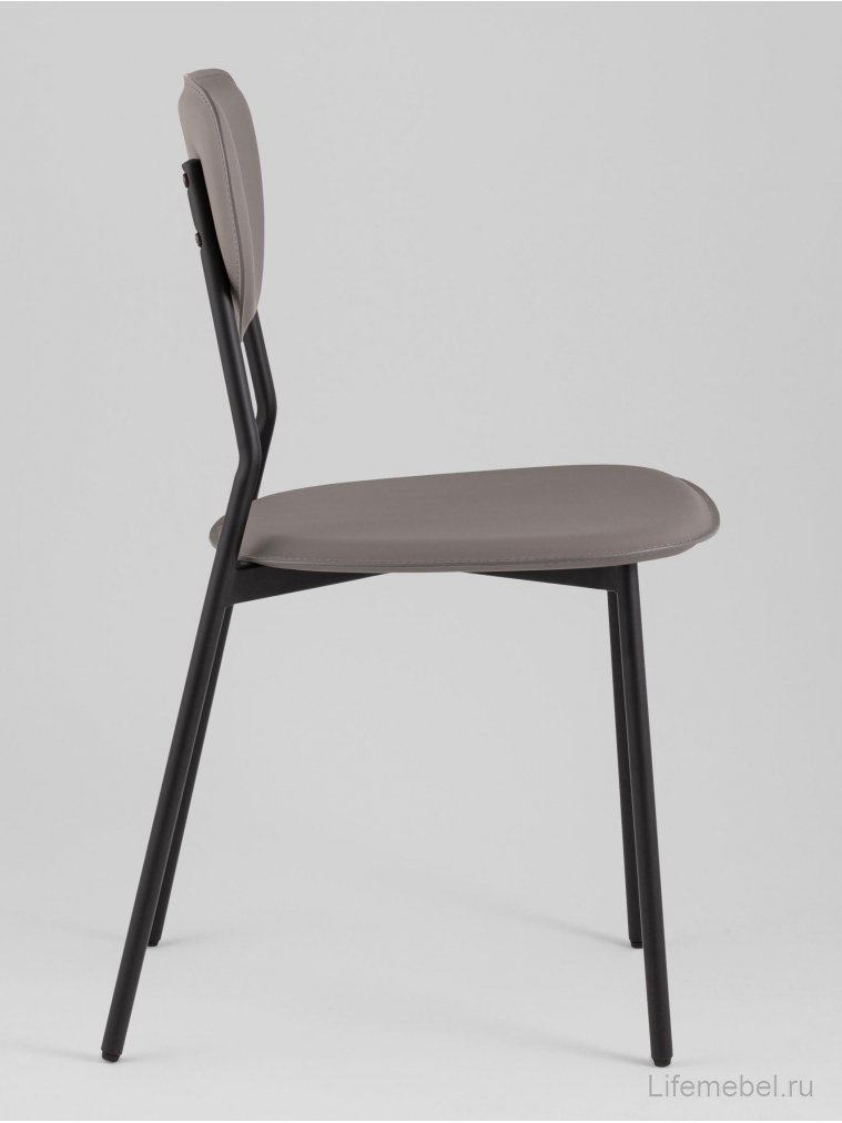 Стул на металлокаркасе Пеппи серый