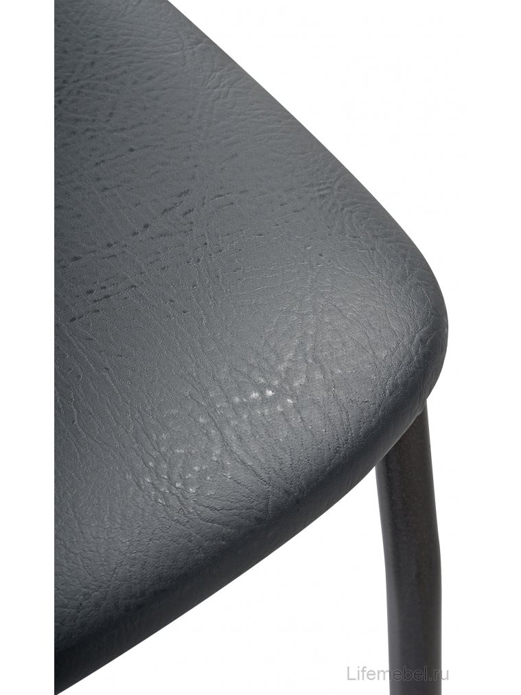 Стул на металлокаркасе Mirilis белый полимер / серый полимер / темный мусс