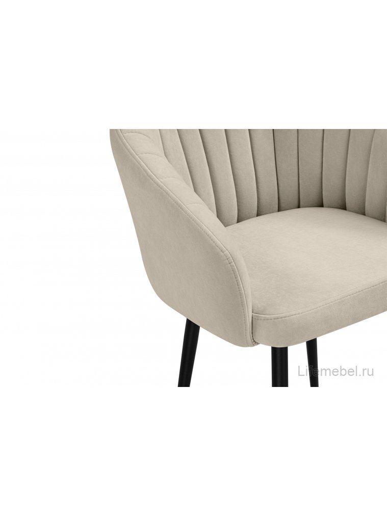 Стул на металлокаркасе Моншау marseille 2 / черный