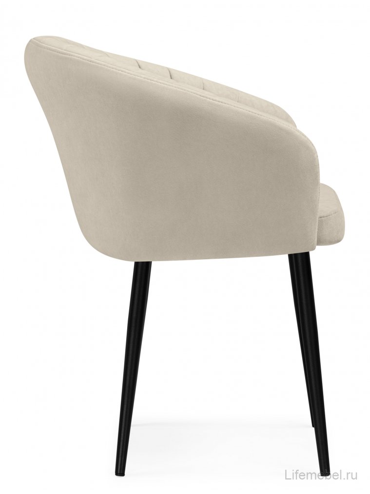 Стул на металлокаркасе Моншау marseille 2 / черный