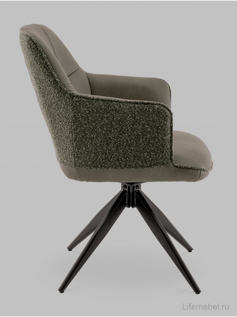 Стул на металлокаркасе Мейя зеленый