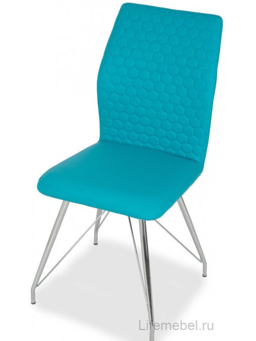 Стул на металлокаркасе LH-10 aquamarine (46tp)