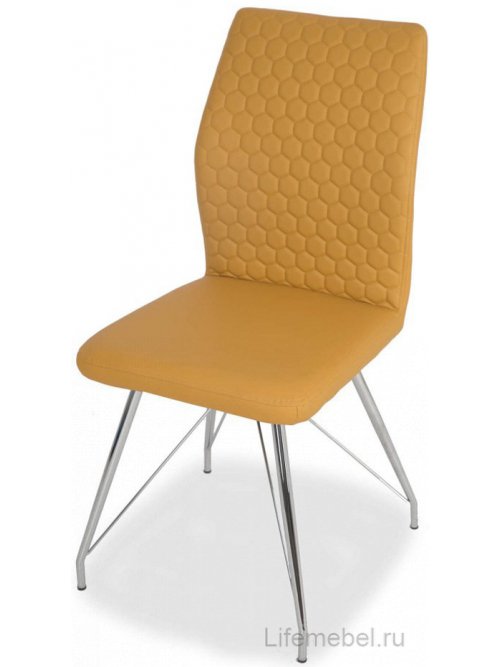 Стул на металлокаркасе LH-10 mustard (99tp)