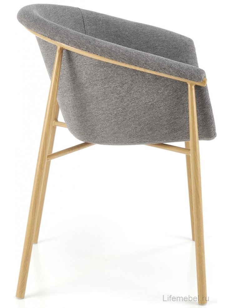 Стул на металлокаркасе Ниб серый