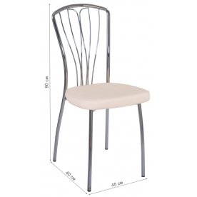 Стул на металлокаркасе Омега-3 А-1 / А-1