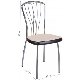 Стул на металлокаркасе Омега-3 А-1 / В-4