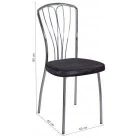 Стул на металлокаркасе Омега-3 А-4 / А-4