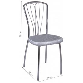 Стул на металлокаркасе Омега-3 Д-1 / Д-1