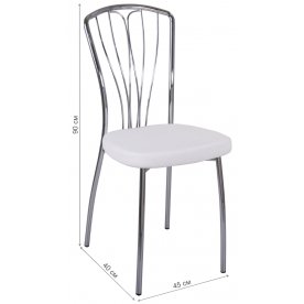 Стул на металлокаркасе Омега-3 F-0 / F-0