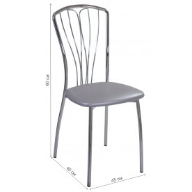 Стул на металлокаркасе Омега-3 С-1