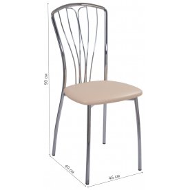 Стул на металлокаркасе Омега-3 В-1