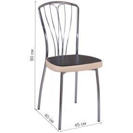 Стул на металлокаркасе Омега-3 В-4 / В-1