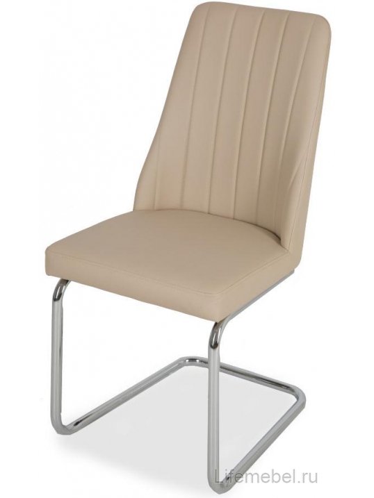 Стул на металлокаркасе LH-12 beige (a4)