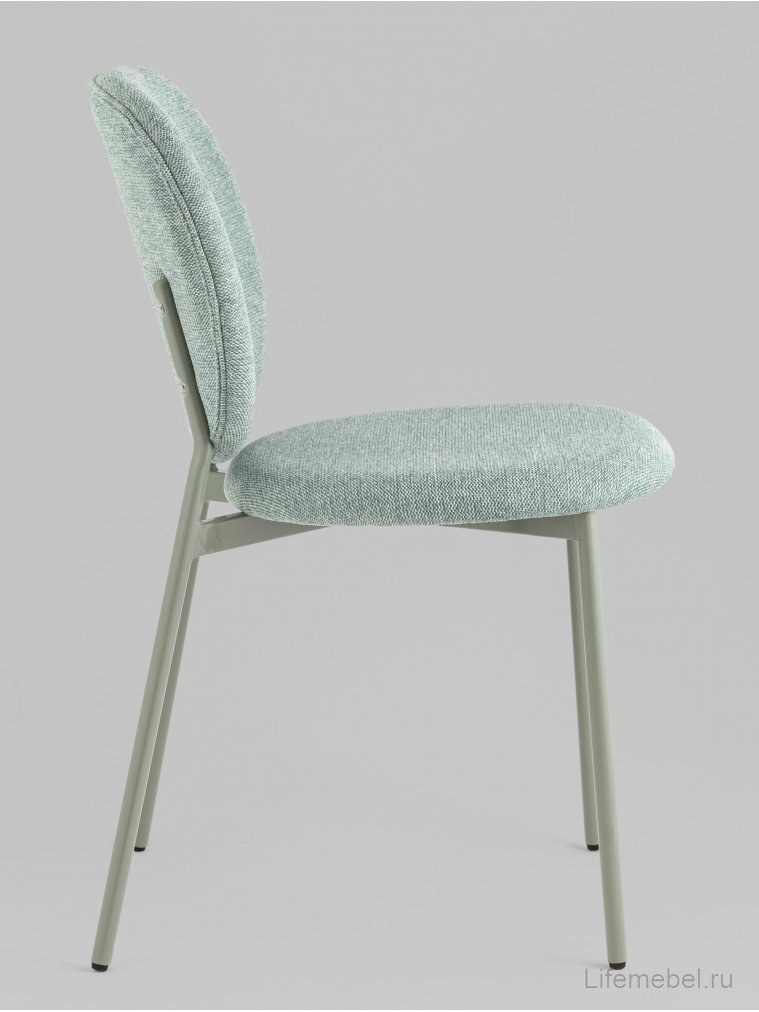Стул на металлокаркасе Пио зеленый