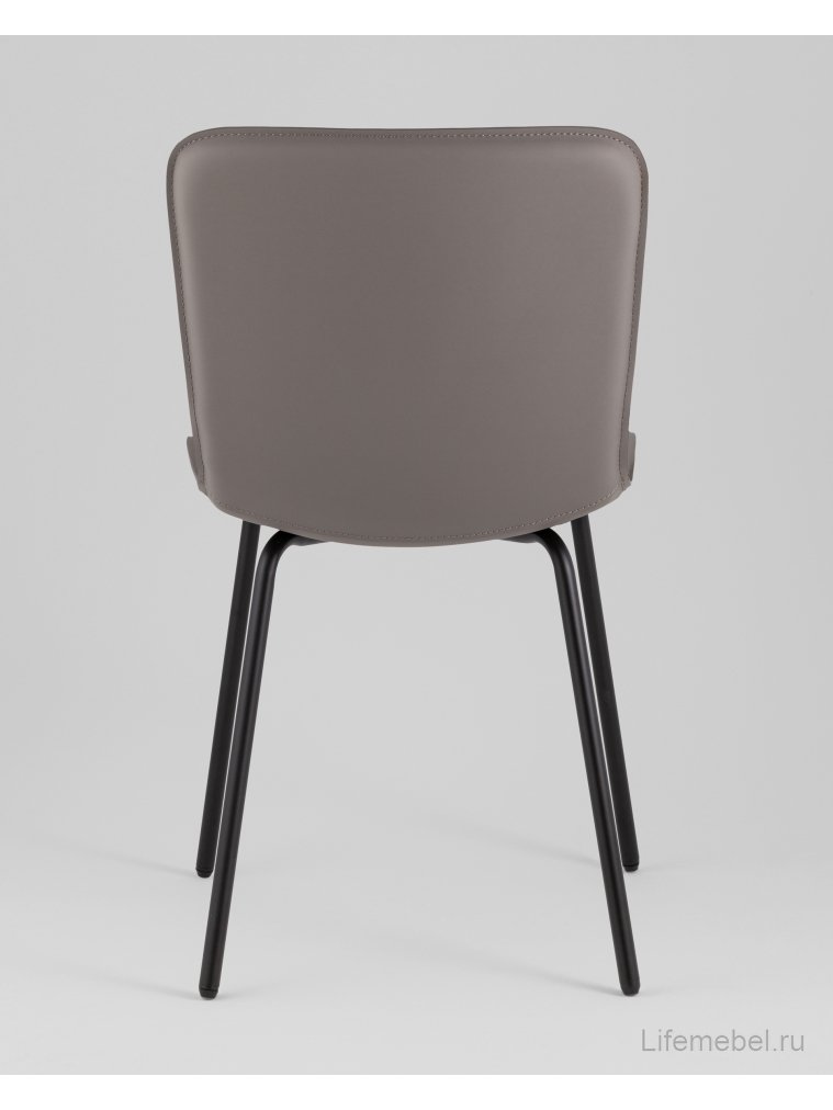 Стул на металлокаркасе Pluto серый