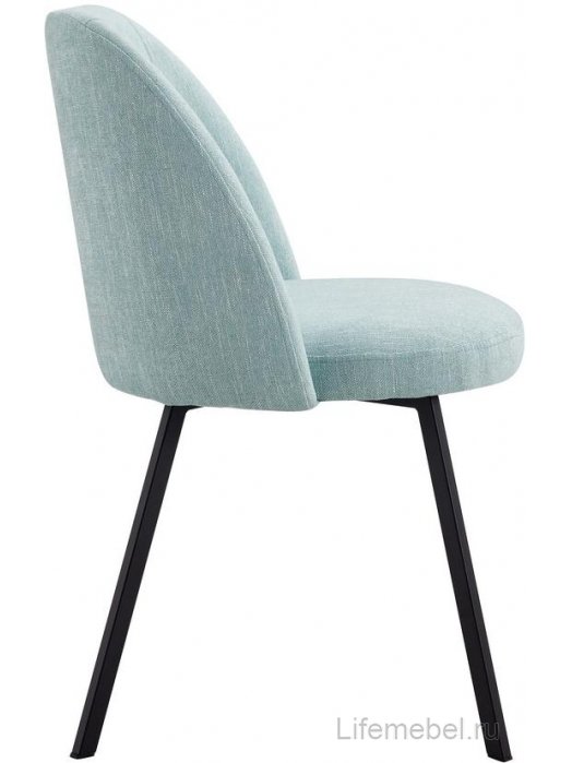 Стул на металлокаркасе Praga бирюзовый