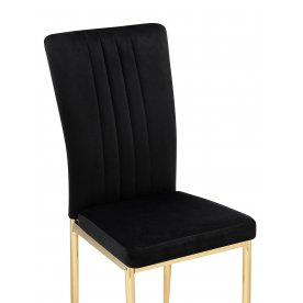 Стул на металлокаркасе Rek black /gold