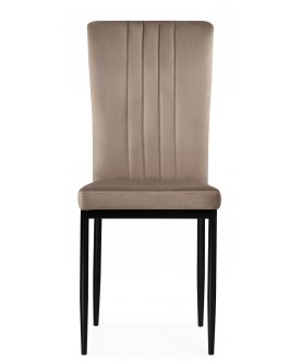 Стул на металлокаркасе Rek cappuccino / black