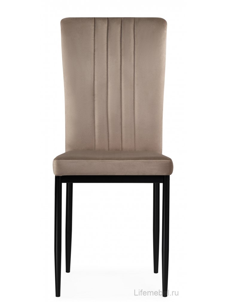 Стул на металлокаркасе Rek cappuccino / black