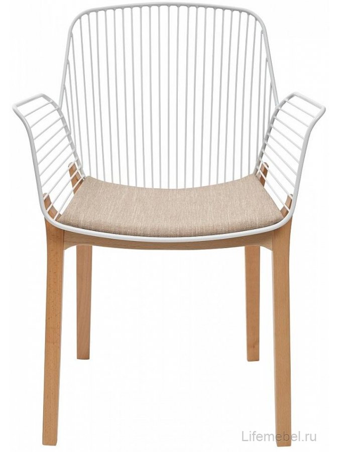 Стул на металлокаркасе Remex белый