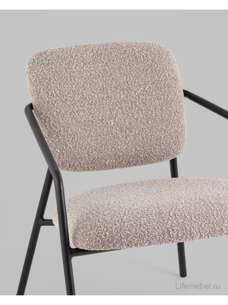 Стул на металлокаркасе Ронелл, серый