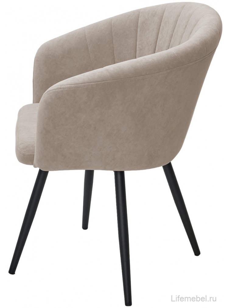 Стул на металлокаркасе Runa бежевый