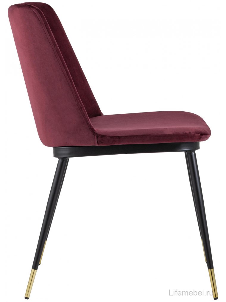 Стул на металлокаркасе Сарфан бордо