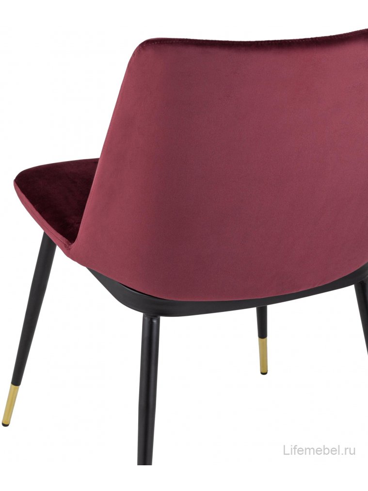 Стул на металлокаркасе Сарфан бордо