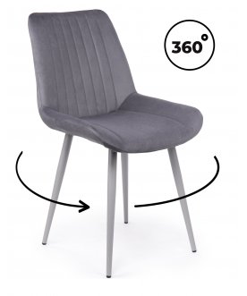 Комплект стульев Онда 4 шт темно-серый (zd 995) / серый