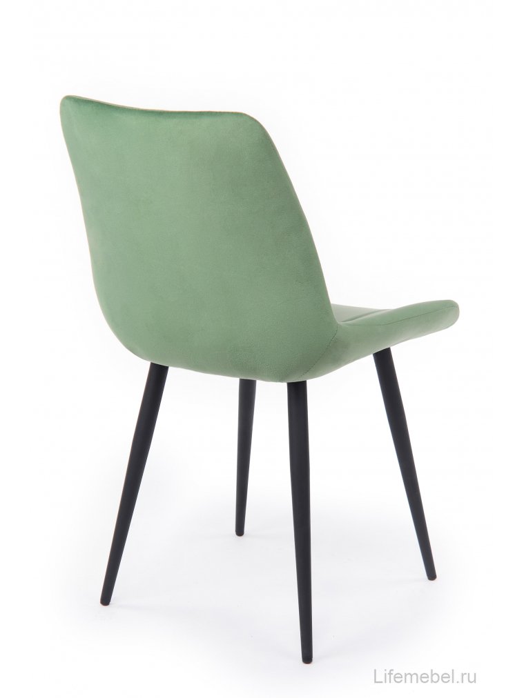 Стул на металлокаркасе Седа фисташковый (zd 651) / черный