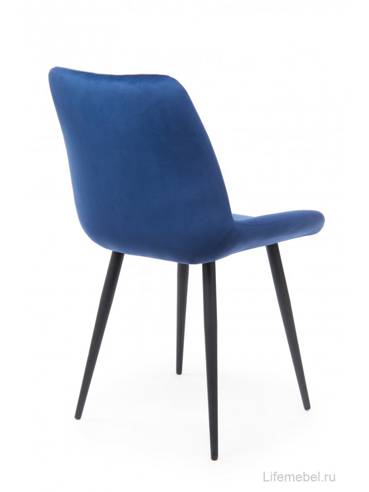 Стул на металлокаркасе Седа синий (zd 798) / черный