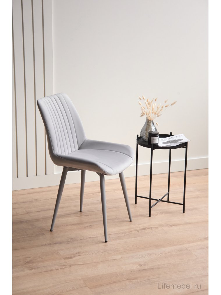 Стул на металлокаркасе Седа светло-серый (zd 960) / серый